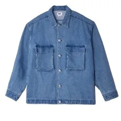 Giacca Obey Morrison Denim Chiaro