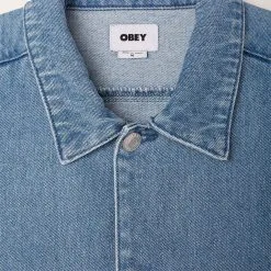 Giacca Obey Morrison Denim Chiaro -Vendite Snowboarding 121800474LIN Detail 1 1600x fc0629d5 7dbd 4103 86d5 e6f3aecf8174