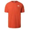 T-shirt The North Face Red Box Mattone -Vendite Snowboarding 2TX2 3A4 HERO