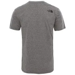 T-shirt The North Face Simple Dome Grigio -Vendite Snowboarding 2TX5 JBV ALT1