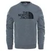 Felpa The North Face Drew Peak Crew Grigio -Vendite Snowboarding 2ZWR JBV HERO