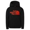 Felpa The North Face Bambino Drew Peak Hoodie Nero -Vendite Snowboarding 33H4 1E3 HERO
