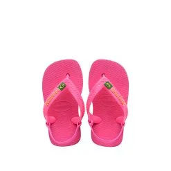 Infradito Havaianas Brasil Logo Fucsia