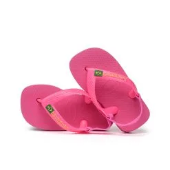 Infradito Havaianas Brasil Logo Fucsia -Vendite Snowboarding 4140577.5784.D