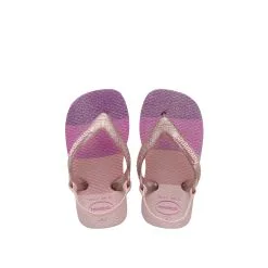 Infradito Havaianas Brasil Logo Bambino Rosa