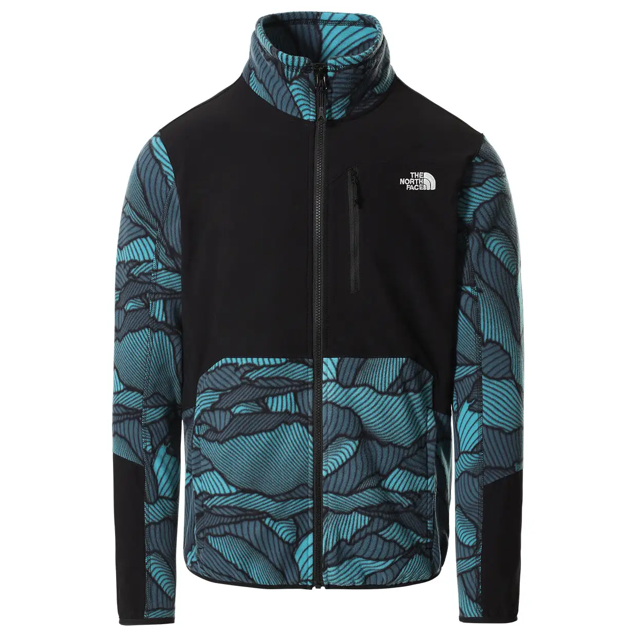 Pile The North Face Uomo Glacier Pro Full Zip Blu 3 Pile The North Face Uomo Glacier Pro Full Zip Blu