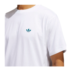 T-Shirt Adidas Skate 4.0 Logo Bianco -Vendite Snowboarding Adidas Logo4.0TeeWhite 3