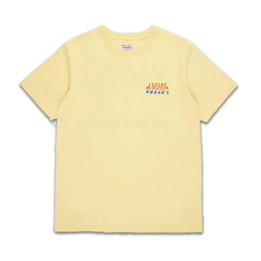 T-Shirt Banks Journal Cera Giallo 3 T-Shirt Banks Journal Cera Giallo