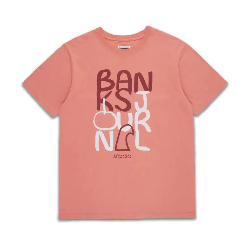 T-Shirt Banks Journal Emerge Rosa 3 T-Shirt Banks Journal Emerge Rosa