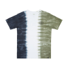T-Shirt DC Half&Half Verde -Vendite Snowboarding DCShoe HalfandHalfTeeGreenWhiteBluLiquido