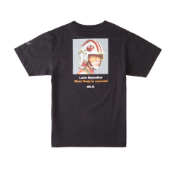 T-Shirt DC Shoes X Star Wars Luke Class Nero -Vendite Snowboarding DCShoesxStarWars LukeClassT ShirtBlack 2
