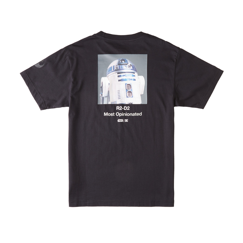T-Shirt DC Shoes X Star Wars R2D2 Class Black 4 T-Shirt DC Shoes X Star Wars R2D2 Class Black - immagine 2