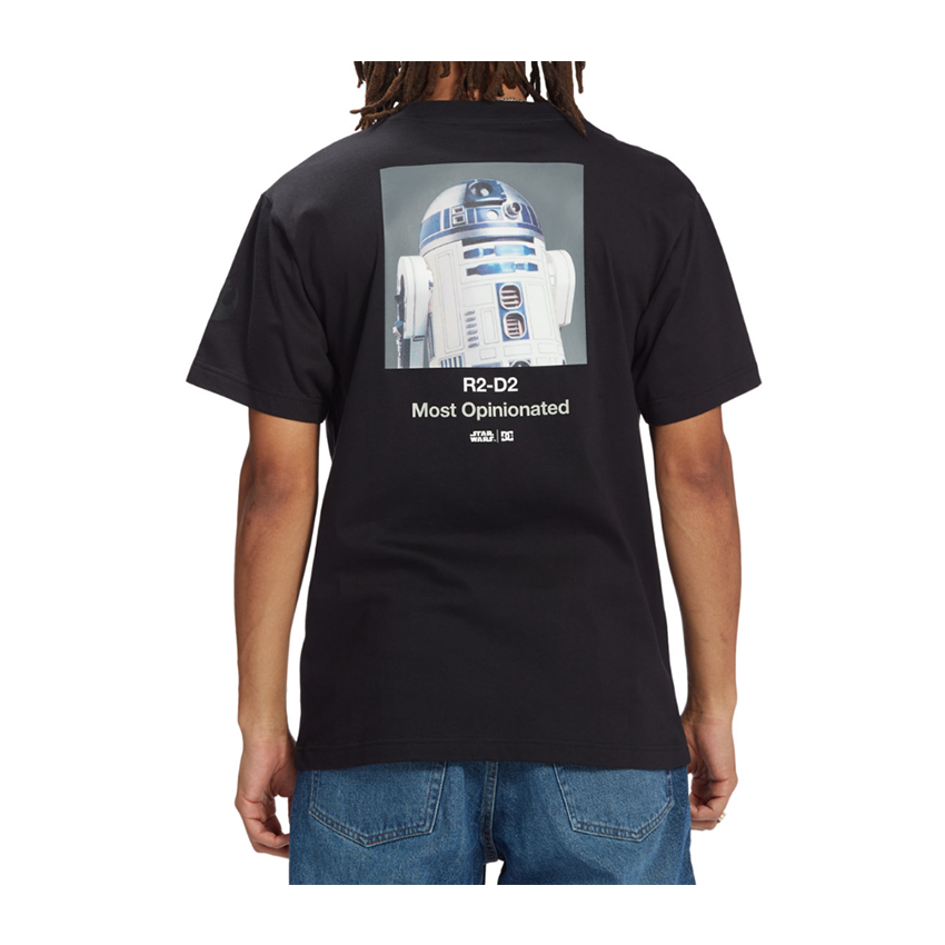 T-Shirt DC Shoes X Star Wars R2D2 Class Black 6 T-Shirt DC Shoes X Star Wars R2D2 Class Black - immagine 4