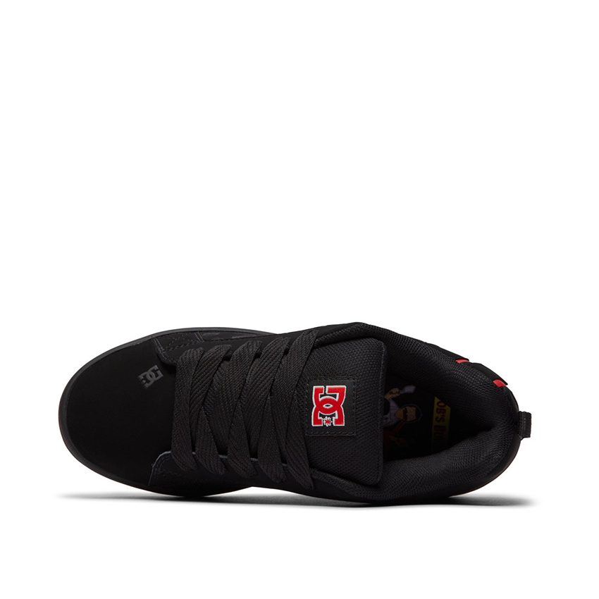 Scarpa Dc Shoe X Bob's Burger Court Graffik Nero 5 Scarpa Dc Shoe X Bob's Burger Court Graffik Nero - immagine 3