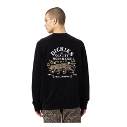 Felpa Dickies Fort Lewis Nero -Vendite Snowboarding Dickies FortLewisSweatshirtBlack 2