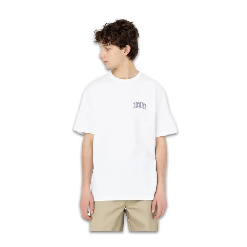 T-Shirt Dickies Aitkin Chest Bianco 5 T-Shirt Dickies Aitkin Chest Bianco - immagine 3