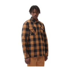 Giacchetto Dickies Lined Sacramento Marrone -Vendite Snowboarding DickiesLinedSacramentoShirtBrownDuck 3