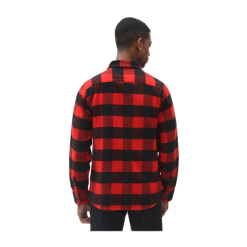 Camicia Dickies New Sacramento Rosso 7 Camicia Dickies New Sacramento Rosso -Vendite Snowboarding DickiesNewSacramentoShirtRed 2