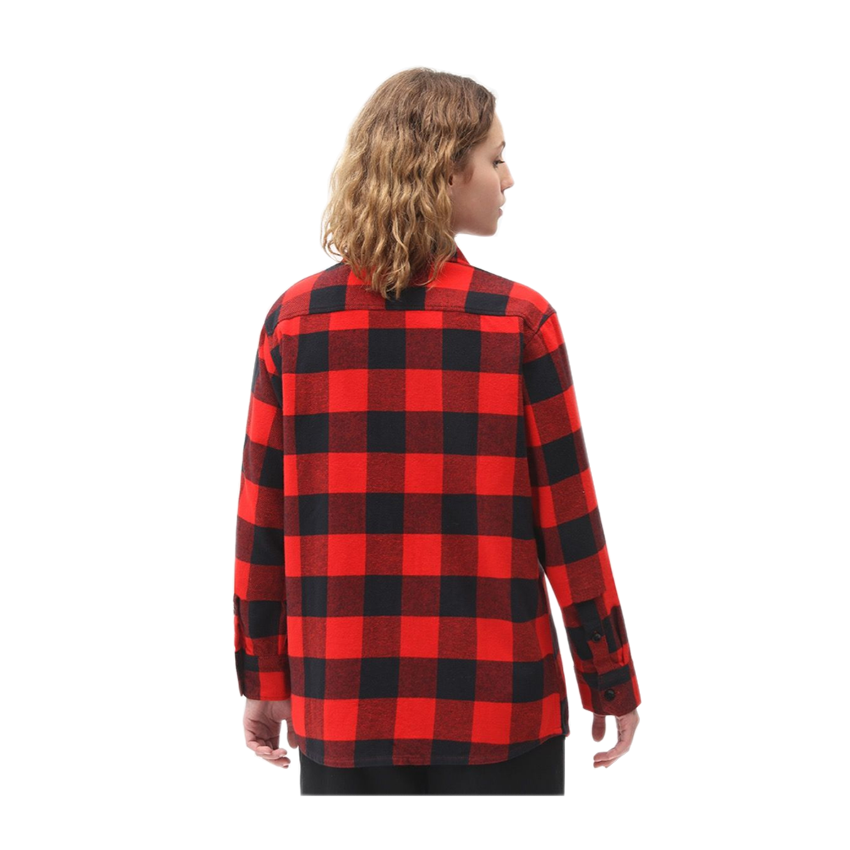 Camicia Dickies New Sacramento Rosso 6 Camicia Dickies New Sacramento Rosso - immagine 4