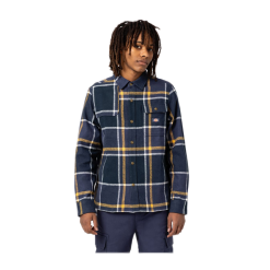 Camicia Dickies Nimmons Blu 8 Camicia Dickies Nimmons Blu -Vendite Snowboarding DickiesNimmonsShirtNavy 3