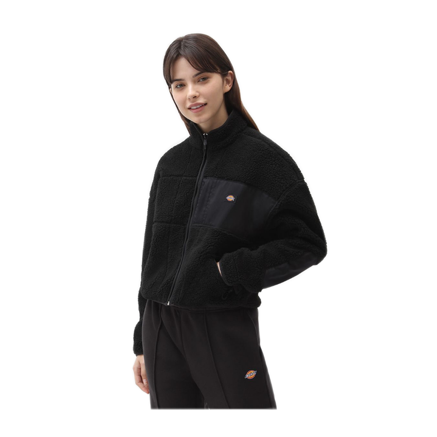Giacchetto Dickies Red Chute Fleece Nero 6 Giacchetto Dickies Red Chute Fleece Nero - immagine 4