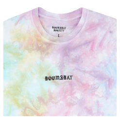 T-Shirt Doomsday No More Space Tiedye Rosa 9 T-Shirt Doomsday No More Space Tiedye Rosa -Vendite Snowboarding Doomsday NoMoreSpaceTeeTyeDyePinkGreen 4