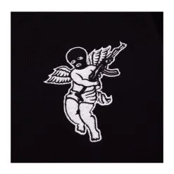 Felpa Doomsday No More Space Crew Nero -Vendite Snowboarding DoomsdayNMSEmbroideredCrewneckBlack 3