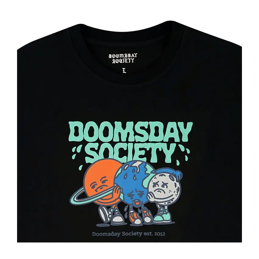 T-Shirt Doomsday Sick World Tee Nero 4 T-Shirt Doomsday Sick World Tee Nero - immagine 2