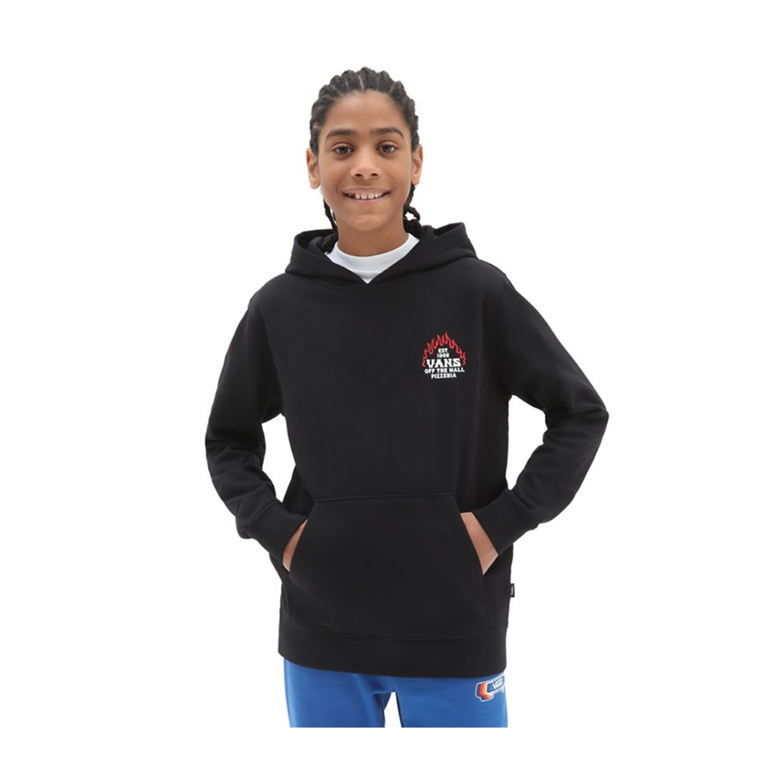 Felpa Vans Pizzeria Hood Nero 5 Felpa Vans Pizzeria Hood Nero - immagine 3