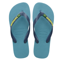 Infradito Havaianas Brasil Logo Nautical Blu