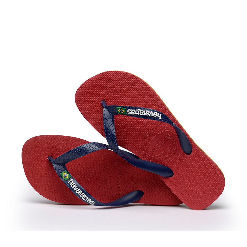 Infradito Havaianas Brasil Logo Rosso 5 Infradito Havaianas Brasil Logo Rosso - immagine 3