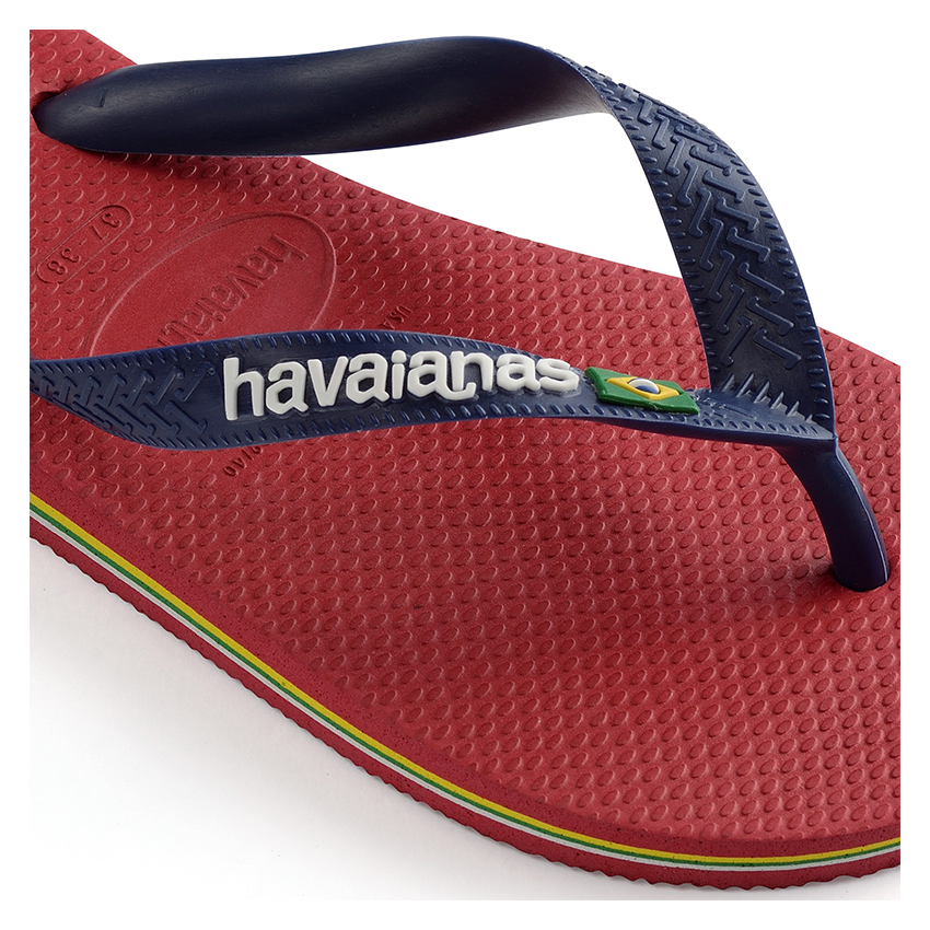 Infradito Havaianas Brasil Logo Rosso 6 Infradito Havaianas Brasil Logo Rosso - immagine 4