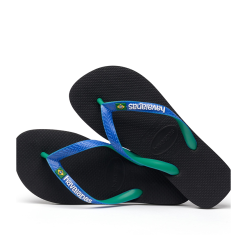 Infradito Havaianas Brasil Mix Nero Blu -Vendite Snowboarding Havaianas BrasilMixBlackBluGreen 3