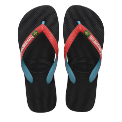 Infradito Havaianas Brasil Mix Nero E Rosso