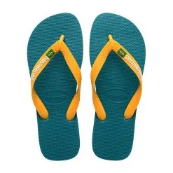 Infradito Havaianas Brasil Logo Verde