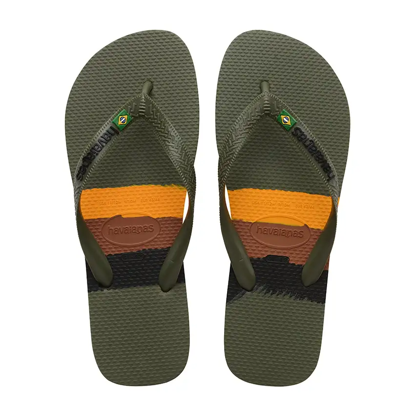 Infradito Havaianas Brasil Tech Verde 3 Infradito Havaianas Brasil Tech Verde