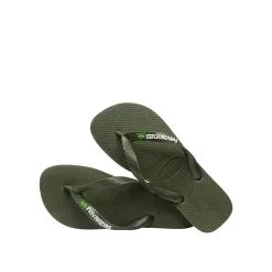 Infradito Havaianas Bambino Brasil Logo Verde -Vendite Snowboarding HavaianasKidsBrasilLogoGreenGreen 4