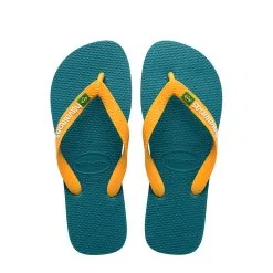 Infradito Havaianas Bambino Brasil Logo Verde