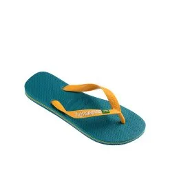 Infradito Havaianas Bambino Brasil Logo Verde -Vendite Snowboarding HavaianasKidsBrasilLogoVibeGreen 3