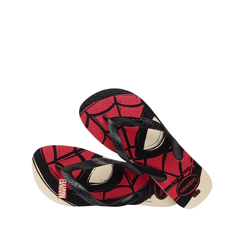 Infradito Havaianas Bambino Top Marvel Logomania Beige 6 Infradito Havaianas Bambino Top Marvel Logomania Beige - immagine 4