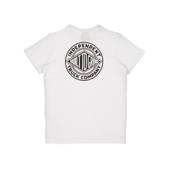 T-Shirt Independent Youth BTG Summit Bianco -Vendite Snowboarding Independent T ShirtBTGSummitYouthWhite 2