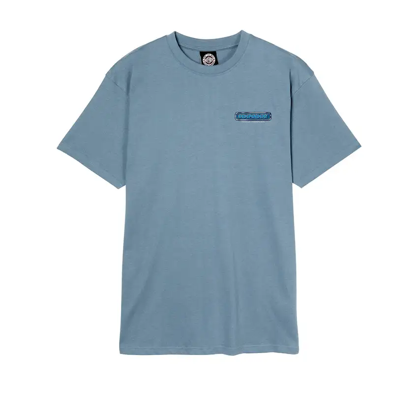 T-Shirt Independent Accept No Substitutes Celeste 4 T-Shirt Independent Accept No Substitutes Celeste - immagine 2