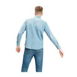 Levi's Camicia Levi’s Barstow Western Stone -Vendite Snowboarding Levi sBarstowWesternShirtRedCastStone 2