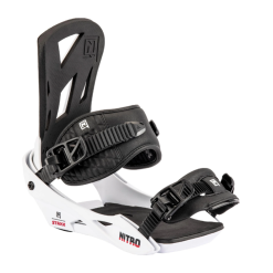 Attacchi Da Snowboard Nitro Staxx Bianco -Vendite Snowboarding NitroAttacchihStaxx22 23White 2