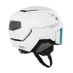 Casco Da Snowboard Oakley Mod 7 Casco+Maschera Bianco -Vendite Snowboarding OakleyCascoMod7MipsWhitePrizmSapphireIridium 4