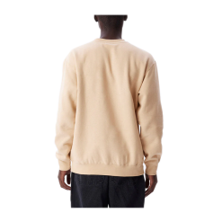 Felpa Obey Bear Icon Crew Beige -Vendite Snowboarding ObeyBearIconCrewOatMilk 3