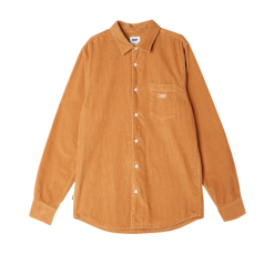 Camicia Obey Julian Woven LS Marrone