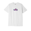 T-Shirt Obey Leap Frog Bianco -Vendite Snowboarding ObeyLeapFrogTeeWhiteLiquido