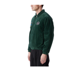 Giacchetto Obey Nomad Corduroy Jacket Verde 8 Giacchetto Obey Nomad Corduroy Jacket Verde -Vendite Snowboarding ObeyNomadCorduroyJacketDarkCedar 3
