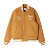 Giacchetto Obey Time Varsity Jacket Marrone -Vendite Snowboarding ObeyTimeVarsityJacketBrownSugarLiquido